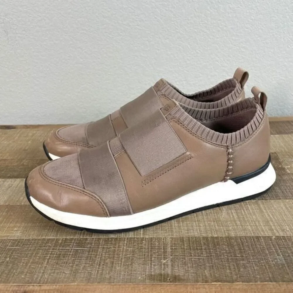 UGG Australia Himari Trainer Shoes Womens 8.5M Brown Slip On Athletic SN 1113350